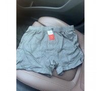Муж. шорты Семейные Батал  CASTOM 353 тём.серый 5ХL-7XL (12 шт.)