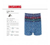боксеры INSUМG Хлопок+Бамбук  12007 ассорти ХL-4XL (12/6шт) 