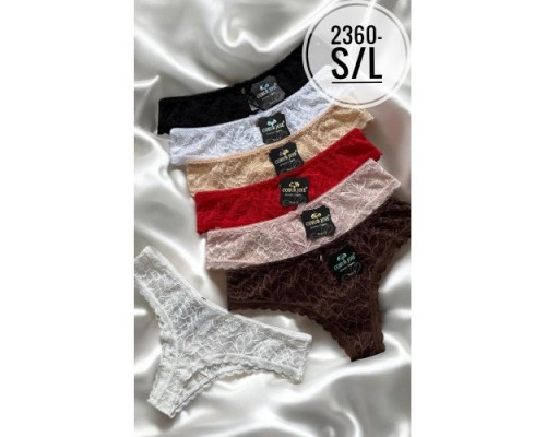 Стрінги жін. COEUR JOIE 2360 S-ХL (6 шт. в уп.)