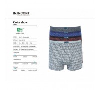 боксеры Инконт  3616 Бамбук ассорти  ХL-4XL  (12/6шт)