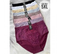 Труси дружин. Батал АNTTIFU 1716 асорті 3ХL-5XL (24 шт в уп)