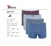 Боксери Індена Полу-Батал 11437 Бавовна асорті  3ХL-4XL (12/6шт)