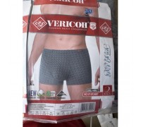 0Бокс. чоловічі Коттон+бамбук VERICON 9134 асорті 2XL-4XL (12/6 шт в уп)