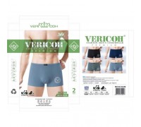 0Бокс. чоловічі Бамбук VERICON 3112 асорті XL-4XL (12/6 шт в уп)