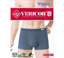 0Бокс. чоловічі Коттон+бамбук VERICON 9201 асорті XL-4XL (12/6 шт в уп)