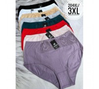 Трусы жен. АNTTIFU 204 ассорти  ХL-3XL  (24 шт в уп)