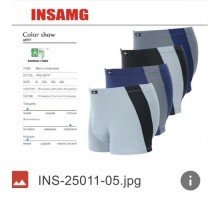 боксери INSUNG Бавовна + Бамбук 25011 асорті ХL-4XL (12/6шт)