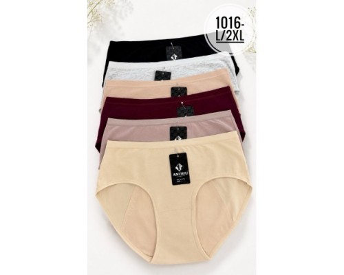 Труси жін. АNTTIFU 1016 асорті L-2XL (24 шт в уп)