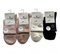 Шкарпетки жіночіі середні спорт Коттон Ластівка 1055-15 асорті 37-41 (10 шт в уп)